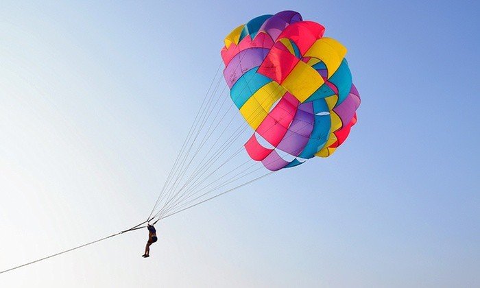 parasailing